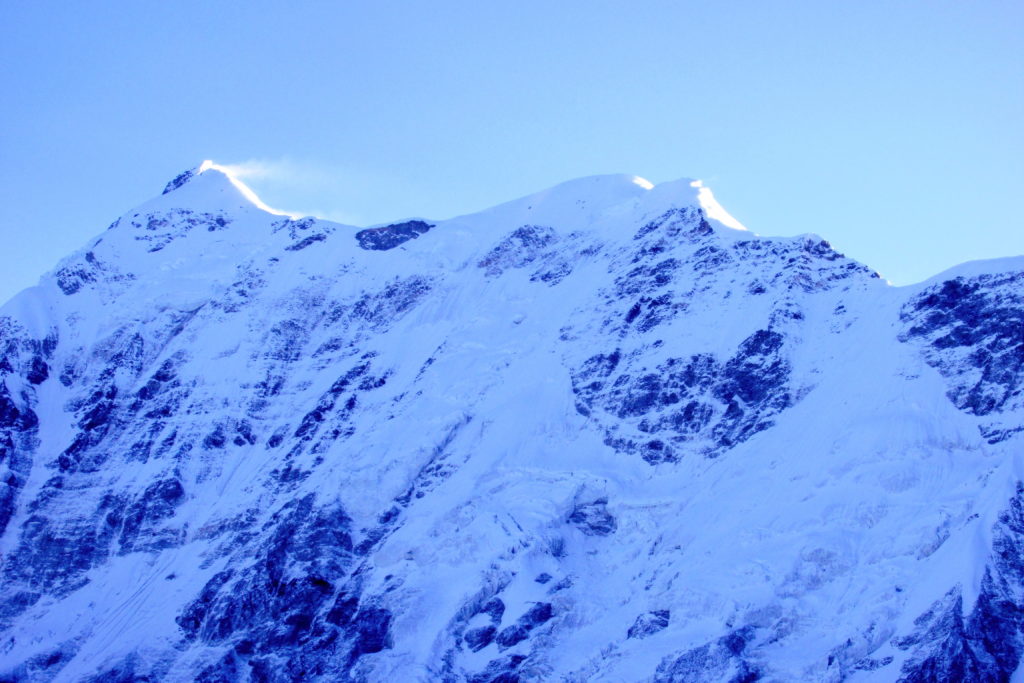 Mt. Trishul from Junargali on Roopkund Trek