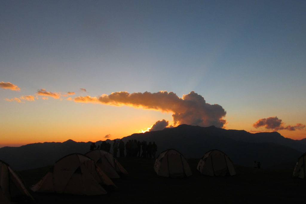 Bedni Bugyal on Roopkund Trek