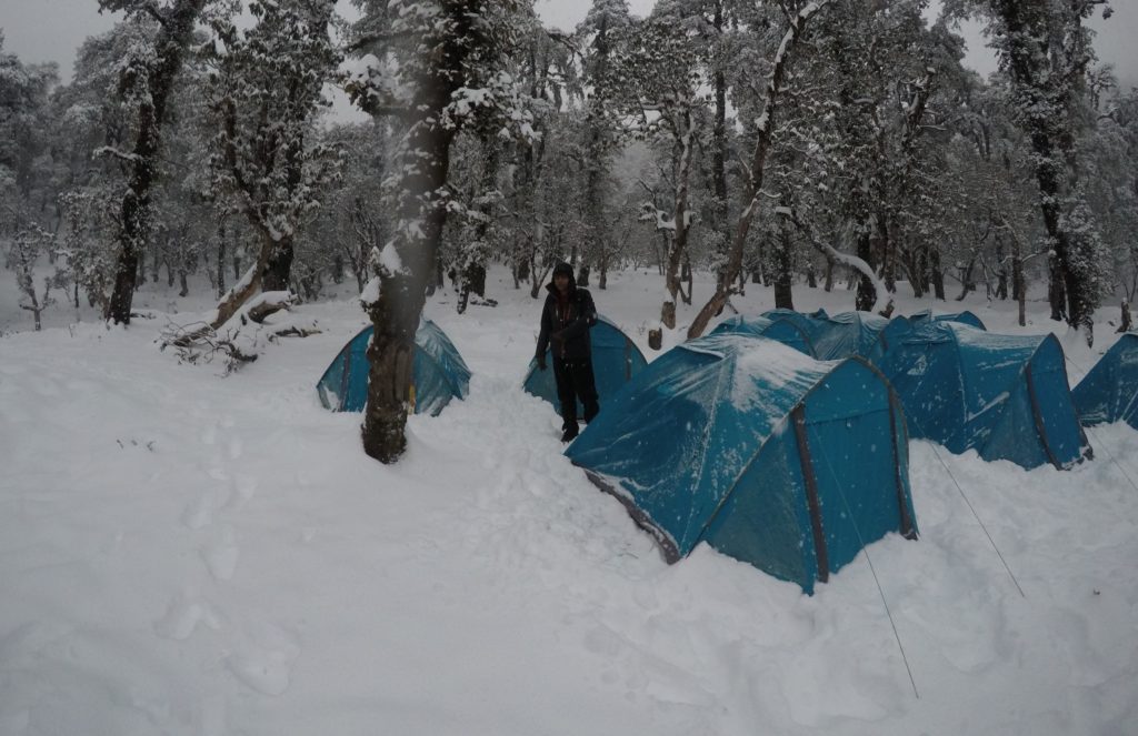 Daldum Camp enroute Brahmatal